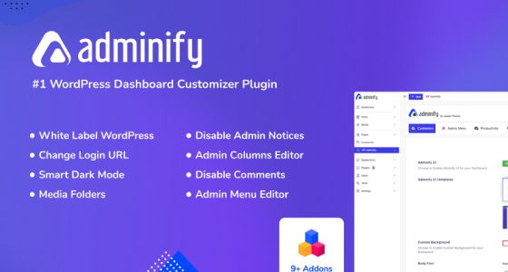 WP Adminify Pro – Powerhouse Toolkit for WordPress Dashboard