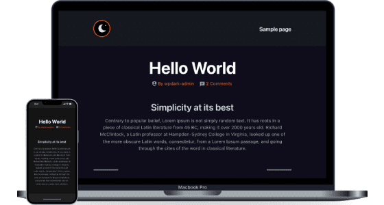 WP Dark Mode Ultimate – The Best WordPress Dark Mode Plugin