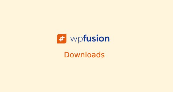 WP Fusion – Downloads Addon