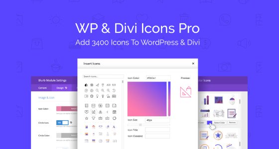 WP and Divi Icons