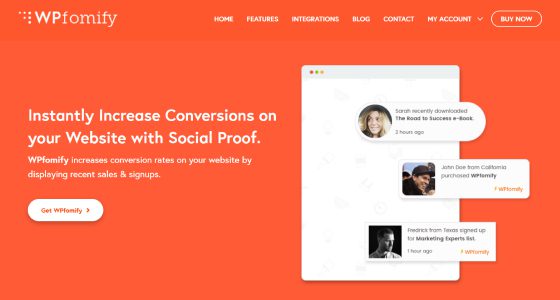 WPFomify WordPress Plugin Add-ons