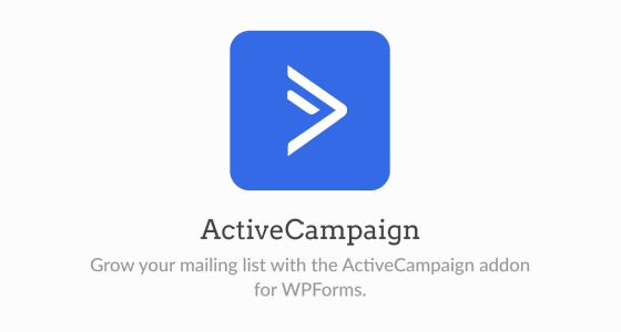 WPForms ActiveCampaign