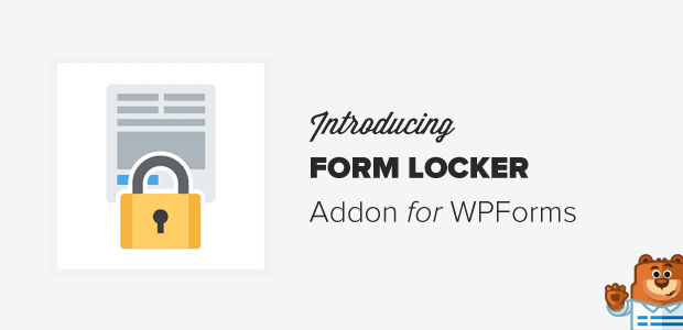 WPForms Forms Locker