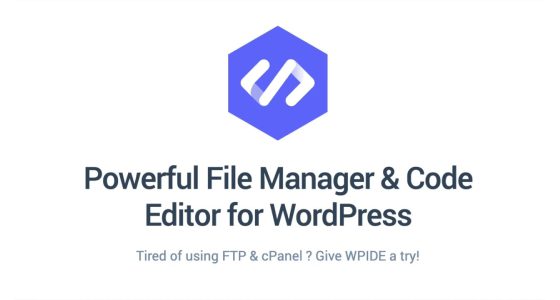 WPIDE – File Manager and Code Editor Premium