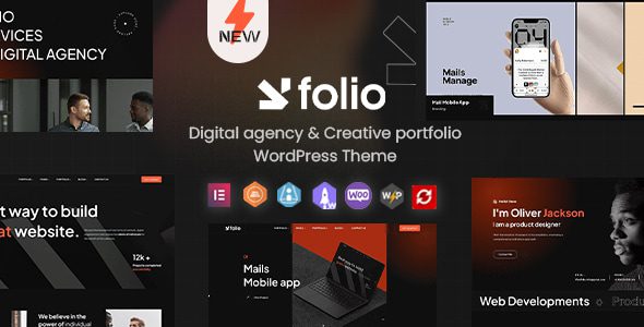 Webfolio – Creative Portfolio and Digital Agency WordPress Elementor Theme