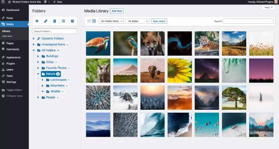 Wicked Folders Pro Plugin