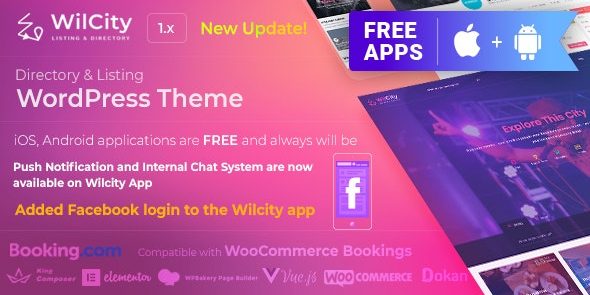 Wilcity – Directory Listing WordPress Theme