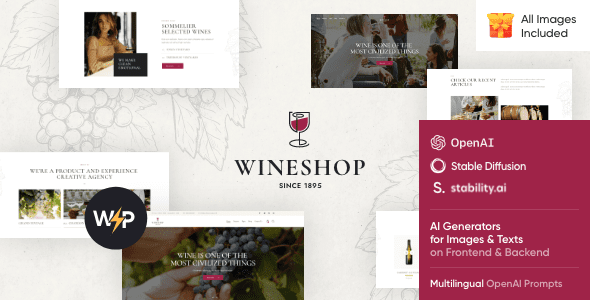 WineShop – Food and Wine Online Delivery Store Theme