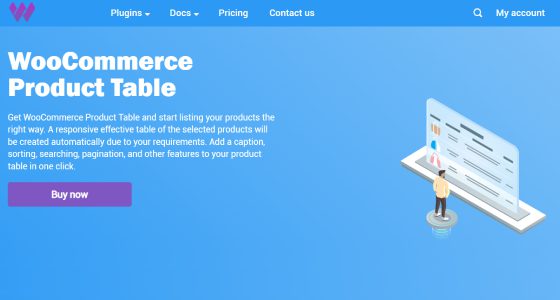 WooBeWoo Product Table Pro