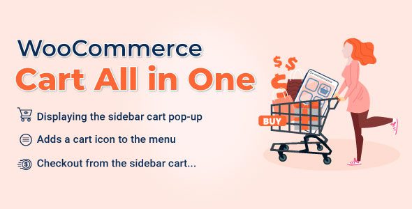 WooCommerce Cart All in One – One click Checkout – Sticky|Side Cart