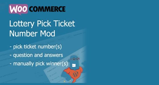 WooCommerce Lottery – Competitions Pick Ticket Number Modification