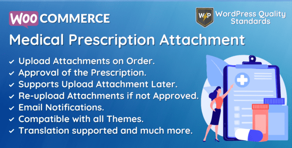 WooCommerce Medical Prescription Attachment