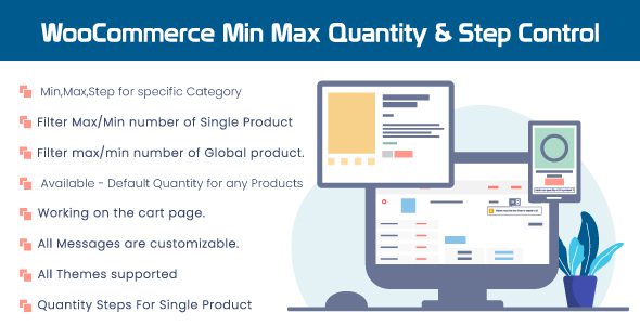 WooCommerce Min Max Quantity and Step Control