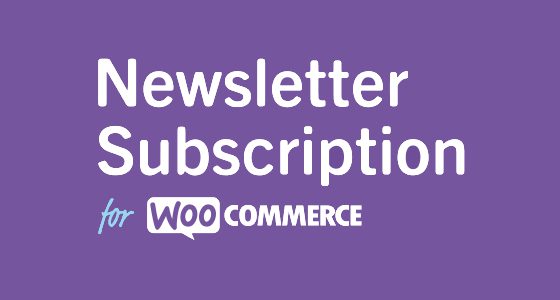 WooCommerce Newsletter Subscription