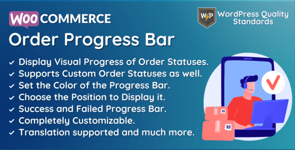 WooCommerce Order Progress Bar