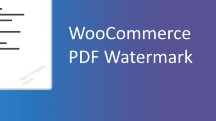 WooCommerce PDF Watermark