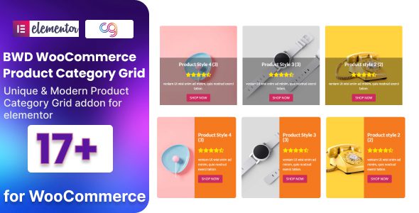 WooCommerce Product Category Grid