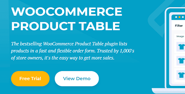 WooCommerce Product Table by Barn2 Media