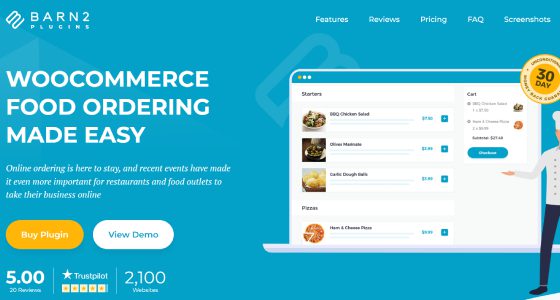 WooCommerce Restaurant Ordering