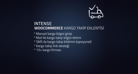 Woocommerce Cargo Tracking Module For Turkey By Intense