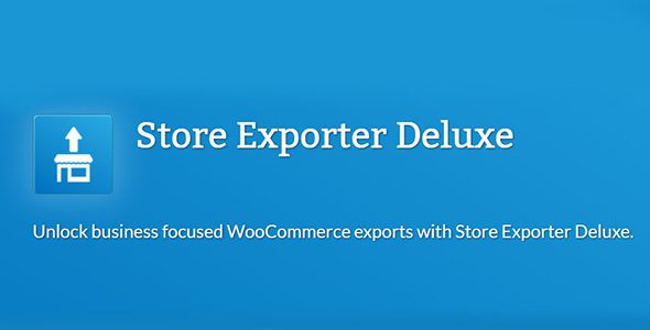 Woocommerce Store Exporter Deluxe