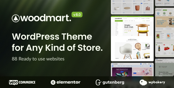 WoodMart Responsive WooCommerce WordPress Theme