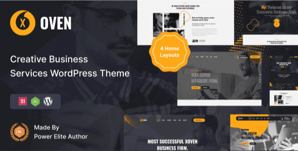 Xoven – Digital Agency Services WordPress Theme