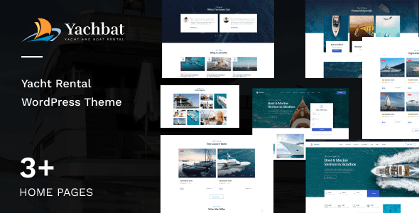 Yachbat – Yacht and Boat Rental WordPress Theme