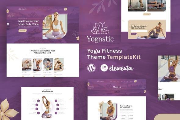 Yogastic | Yoga and Fitness WordPress Theme