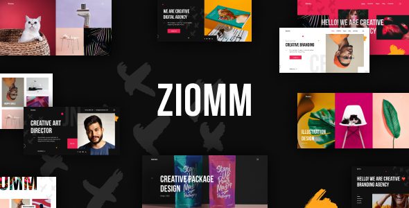 Ziomm – Creative Agency and Portfolio Theme