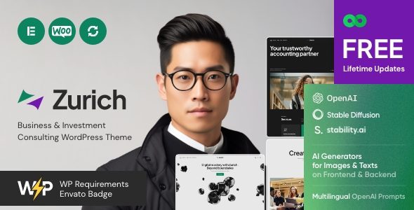 Zurich – Business and Investment Consulting WordPress Theme