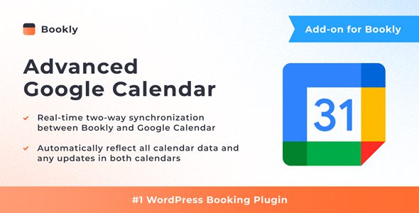 Bookly Advanced Google Calendar Add-on