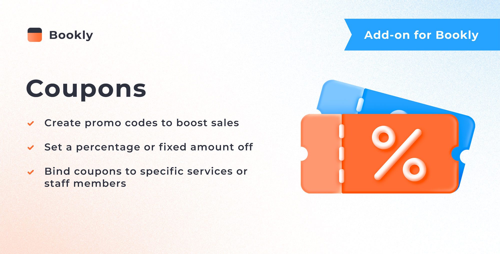 Coupons Add-on for Bookly Pro