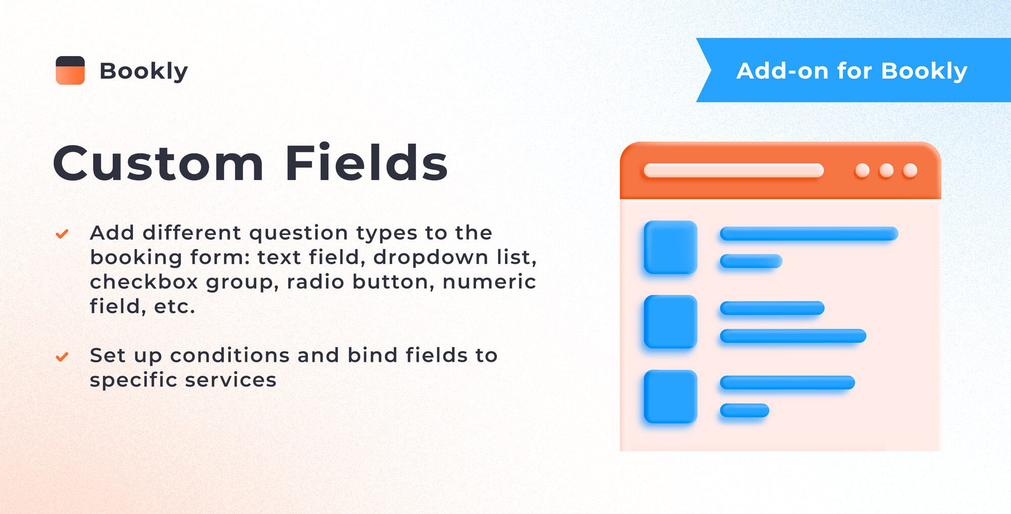 Bookly Pro Custom Fields Add-on