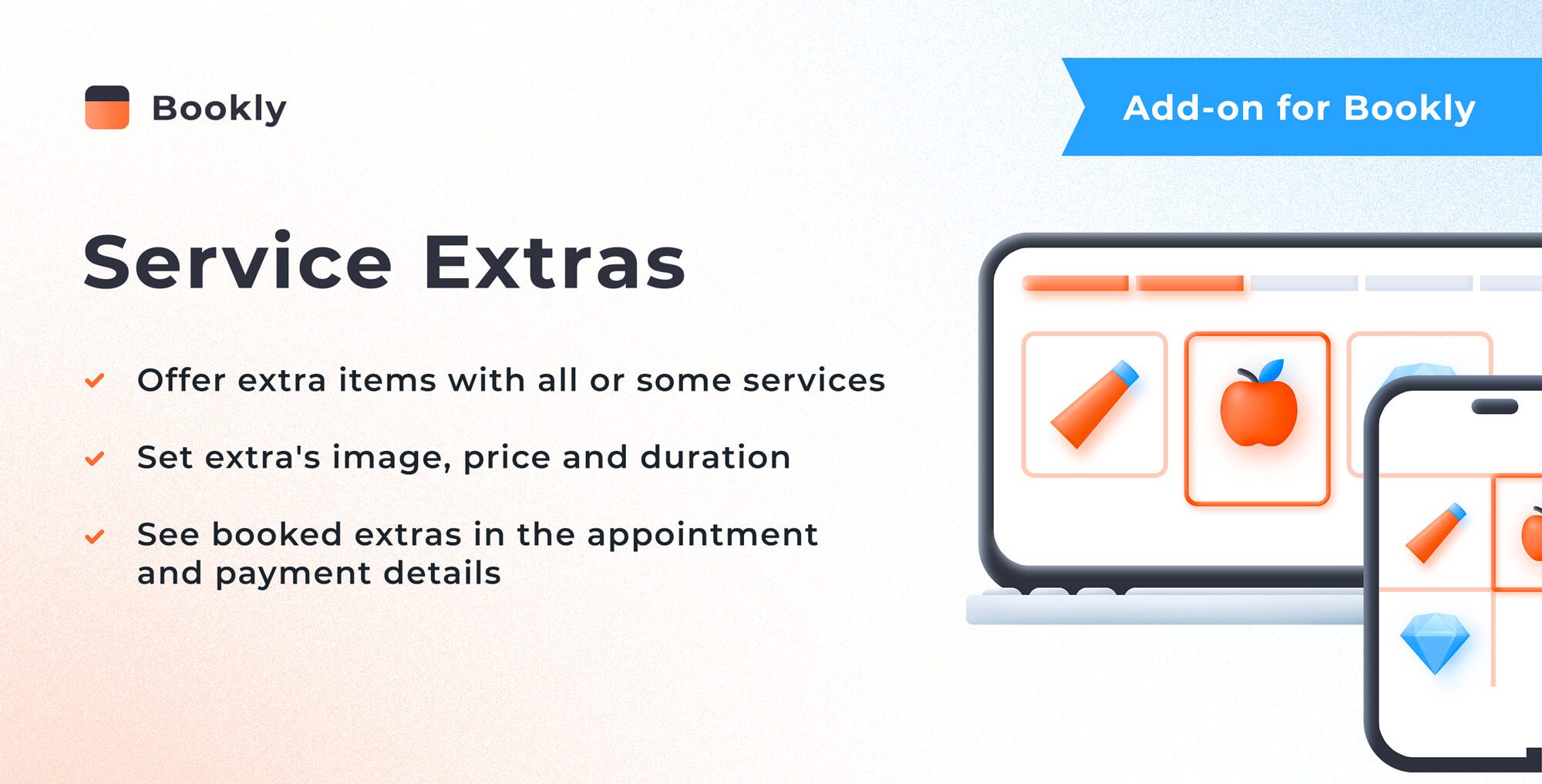 Bookly Pro Service Extras Add-on