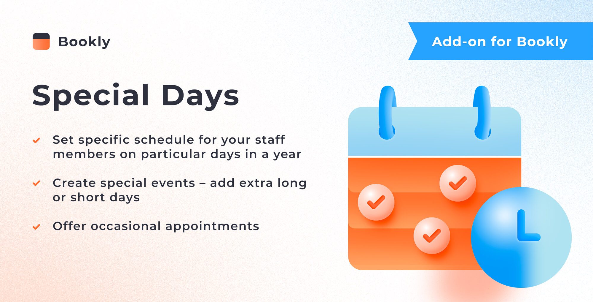 Bookly Special Days Add-on