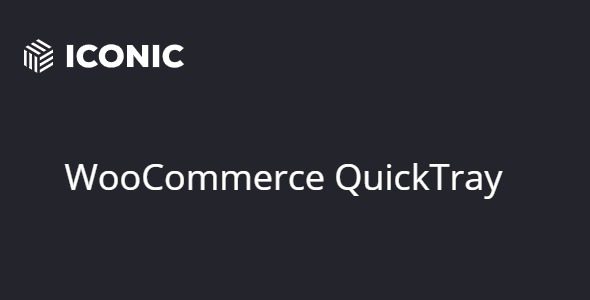 Iconic WooCommerce QuickTray