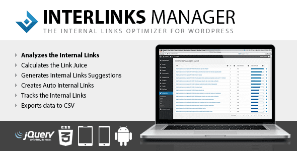 Interlinks Manager for WordPress