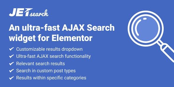 JetSearch For Elementor