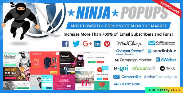 Ninja Popups WordPress Plugin