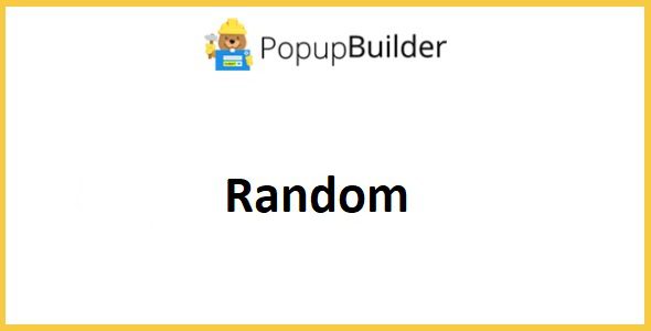 Popup Builder Random Popups Extension