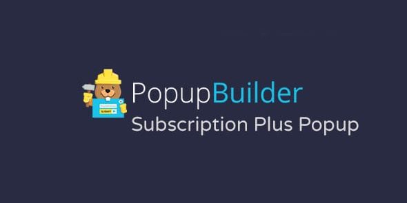Popup Builder Subscription Plus Extension