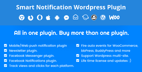 Smart Notification WordPress Plugin