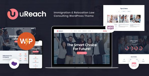 uReach | Immigration and Relocation Law Consulting WordPress Theme