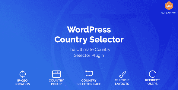 WordPress Country Selector
