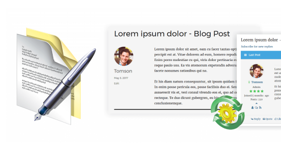 wpForo – Blog Cross Posting