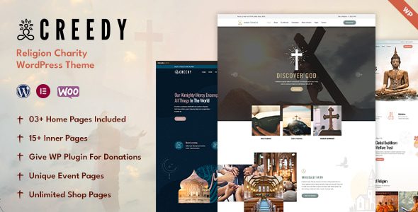Creedy – Religion WordPress Theme