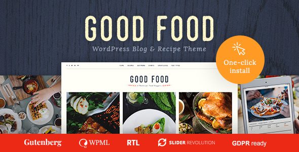 Good Food Recipe Magazine and Food Blogging