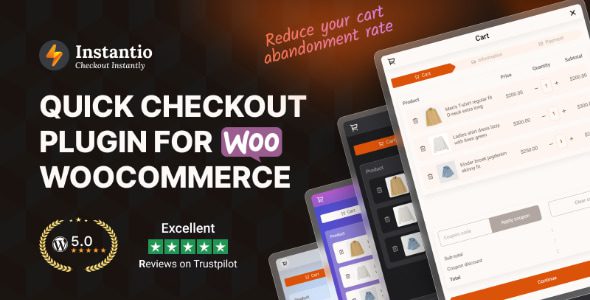 Instantio – WooCommerce All in One Cart and Checkout
