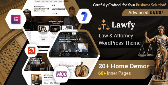 Lawfy – Law and Attorney WordPress Theme